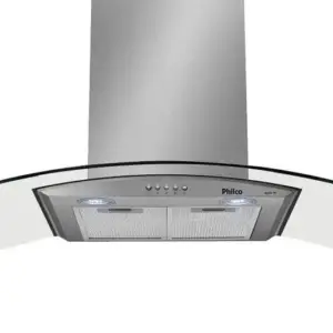 Coifa de Parede Philco Glass 90cm 3 Velocidades PCO90G Coifa de Parede Philco Glass 90cm 3 Velocidades PCO90G