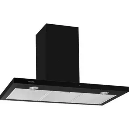 Coifa de Parede Suggar Granada Slim Touch 90cm Preta 220V TP1192PT