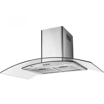 Coifa de Parede Fischer Talent Vidro 90cm Inox