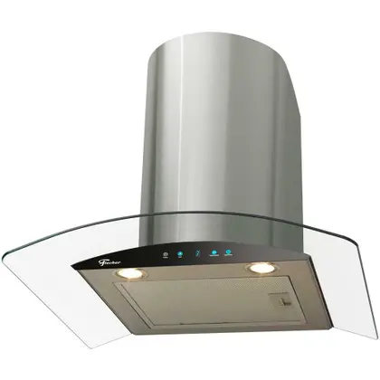 Coifa de Parede Fischer Talent Touch Vidro Digital 60cm