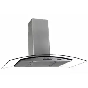 Coifa de Parede Terim Vidro Curvo 90cm Inox 220V Coifa de Parede Terim Vidro Curvo 90cm Inox 220V