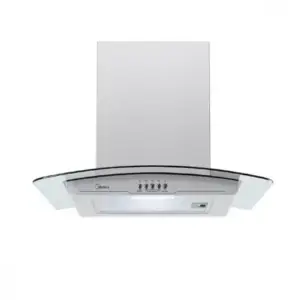 Coifa de Parede Midea Vidro Multifiltragem 60cm Inox 127V 60Hz