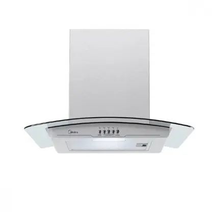 Coifa de Parede Midea Vidro Multifiltragem 60cm Inox 127V 60Hz