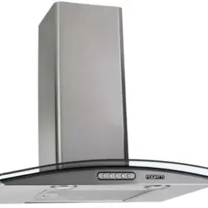 Coifa de Parede Fogatti Slim Vidro Curvo 60cm Inox para 4 e 5 bocas Coifa de Parede Fogatti Slim Vidro Curvo 60cm Inox para 4 e 5 bocas