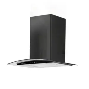 Coifa de Parede Gallant Milano Vidro Curvo 60cm Preta 127V Coifa de Parede Gallant Milano Vidro Curvo 60cm Preta 127V