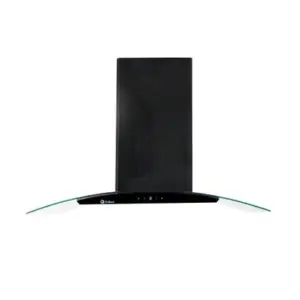 Coifa de Parede Gallant Milano Vidro Curvo 90cm Preta 220V GCO90VT1A Coifa de Parede Gallant Milano Vidro Curvo 90cm Preta 220V GCO90VT1A