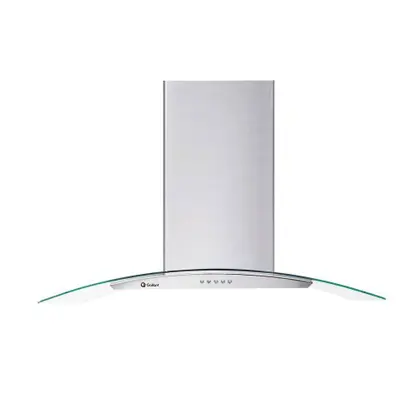 Coifa de Parede Gallant Venezia Vidro Curvo 90cm Inox 220V GCO90VM1A