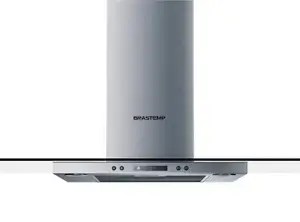 Coifa de Parede Brastemp Vidro Plano 90cm BAP90AR Coifa de Parede Brastemp Vidro Plano 90cm BAP90AR