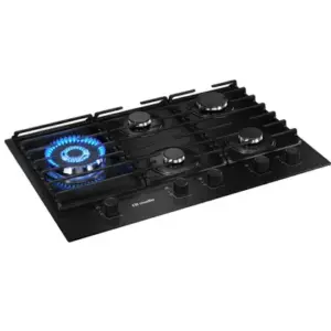 Cooktop a Gás Mueller 5 Bocas Tripla Chama Grade Dupla Bivolt MCG5BM Cooktop a Gás Mueller 5 Bocas Tripla Chama Grade Dupla Bivolt MCG5BM