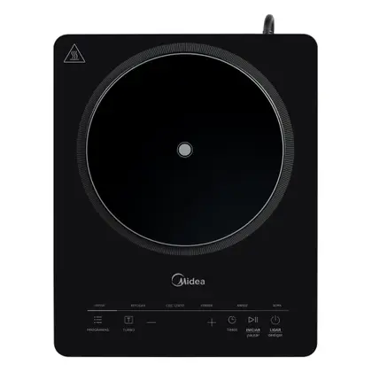 Cooktop de Indução Midea Even Pro Portátil 1 Boca CYAD11