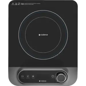 Cooktop de Indução Cadence Perfect Cuisine Portátil 1 Boca 220V FOG601
