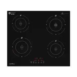 Cooktop de Indução Britânia 4 Bocas BCTE40A Cooktop de Indução Britânia 4 Bocas BCTE40A