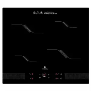Cooktop de Indução Tronos 4 Zonas Mesa Vitrocerâmica Painel Touch com Timer e Power Boost IF7010B1