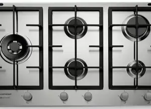 Cooktop a Gás Brastemp 5 Bocas 220V BDK90 Cooktop a Gás Brastemp 5 Bocas 220V BDK90