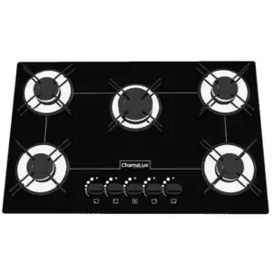 Cooktop a Gás Chamalux 5 Bocas Ultra Chama Cooktop a Gás Chamalux 5 Bocas Ultra Chama