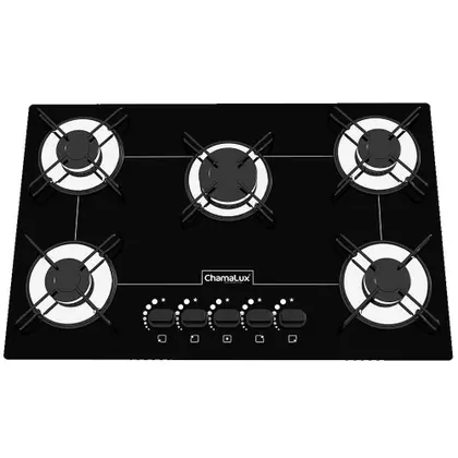 Cooktop a Gás Chamalux 5 Bocas Ultra Chama