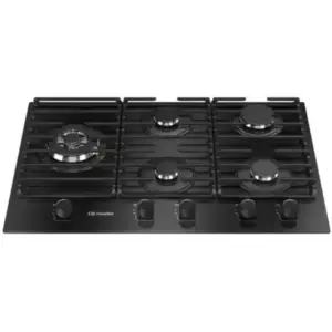 Cooktop a Gás Mueller 5 Bocas Mesa de Vidro Tripla Chama Bivolt MCG5BM Cooktop a Gás Mueller 5 Bocas Mesa de Vidro Tripla Chama Bivolt MCG5BM