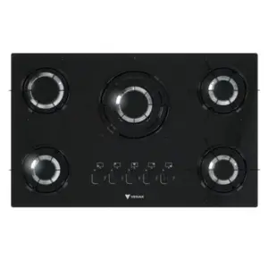 Cooktop a Gás Venax Sognare 5 Bocas Preto GLP Cooktop a Gás Venax Sognare 5 Bocas Preto GLP