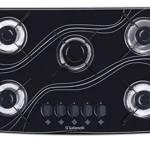 Cooktop a Gás Safanelli Lines 5 Bocas 10500W Bivolt Cooktop a Gás Safanelli Lines 5 Bocas 10500W Bivolt