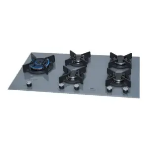 Cooktop a Gás Fischer Infinity Duo 5 Bocas Tripla Chama Trempe de Ferro Fundido Mesa Vidro Eiger Bivolt Cooktop a Gás Fischer Infinity Duo 5 Bocas Tripla Chama Trempe de Ferro Fundido Mesa Vidro Eiger Bivolt