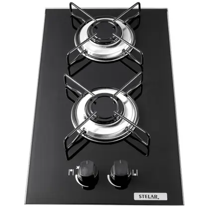 Cooktop a Gás Natural Stelar Nivus 2 Bocas Bivolt GN