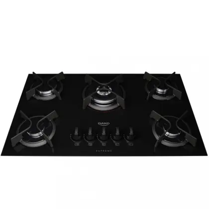 Cooktop a Gás Dako Supreme 5 Bocas Acendimento Automático Tripla Chama
