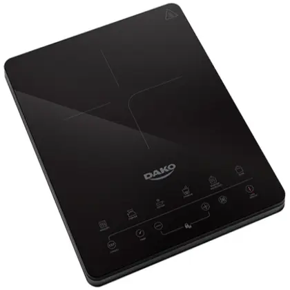 Cooktop de Indução Dako Portátil 1 Boca Preto 127V