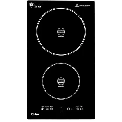 Cooktop a Indução Philco 2 Bocas 9 Níveis de Potência 220V PCT11P