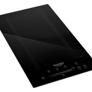 Cooktop a Indução Dako 2 Bocas Preto Com Zona Flexível 220V Cooktop a Indução Dako 2 Bocas Preto Com Zona Flexível 220V