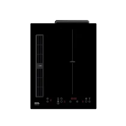 Cooktop a Indução EOS Premium 2 Bocas com Coifa Embutida e Íons de Plasma 220V EPCI02EC