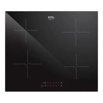 Cooktop de Indução EOS 4 Bocas com Painel Touch Preto 7200W 220V ECI04EP3