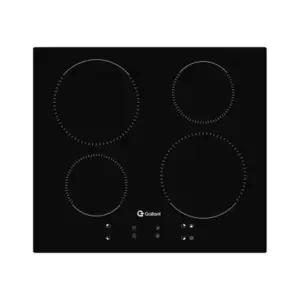 Cooktop de Indução Gallant 4 Bocas Vitrocerâmico Painel Touch Screen Preto 220V GCT04VINA-PT220