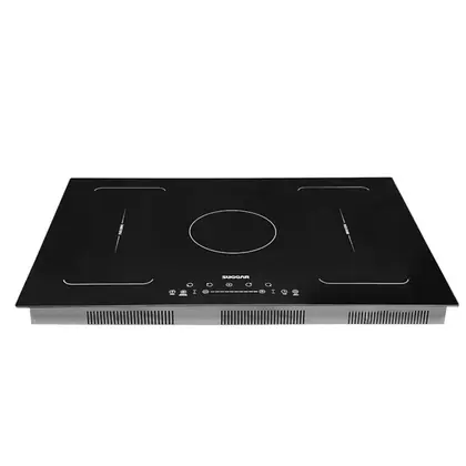 Cooktop de Indução Suggar 5 Zonas de Aquecimento Flex 220V Preto