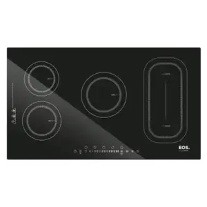 Cooktop de Indução EOS Freezone 5 Bocas 90cm Preto 9500W 220V ECI05EPF1 Cooktop de Indução EOS Freezone 5 Bocas 90cm Preto 9500W 220V ECI05EPF1