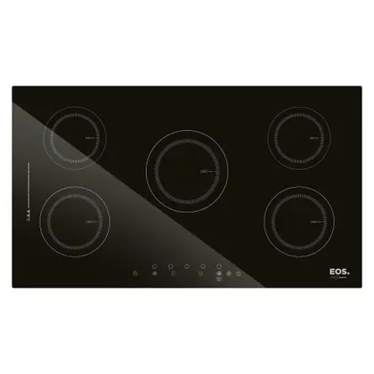 Cooktop de Indução EOS 5 Bocas 90cm Preto 9500W 220V ECI05EP