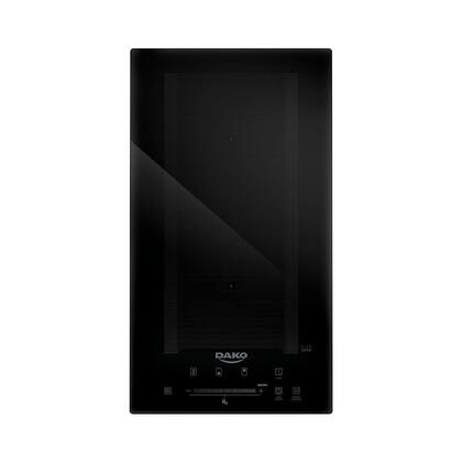 Cooktop de Indução Dako 2 Bocas com Zona Flexível Preto 220V