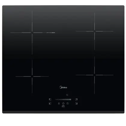 Cooktop de Indução Midea Even Pro 4 Bocas com 9 Níveis de Potência Preto CYC40P2