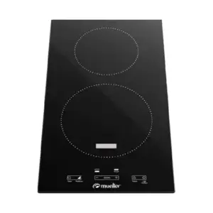 Cooktop a Indução Mueller 2 Bocas Mesa Vitrocerâmico Painel Touch 220V Cooktop a Indução Mueller 2 Bocas Mesa Vitrocerâmico Painel Touch 220V