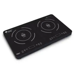 Cooktop a Indução Philco 2 Queimadores Portátil PCT20P Cooktop a Indução Philco 2 Queimadores Portátil PCT20P