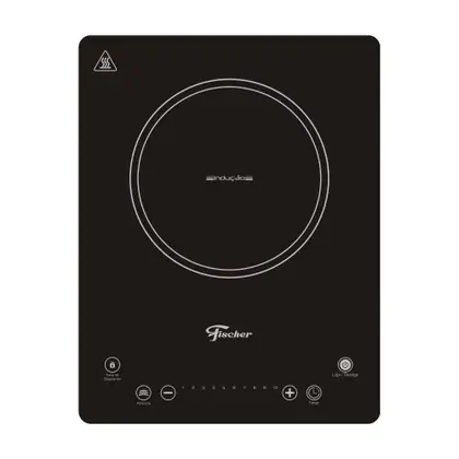Cooktop de Indução Fischer Portátil 1 Boca Mesa Vitrocerâmica Preto 220V 26884-59097