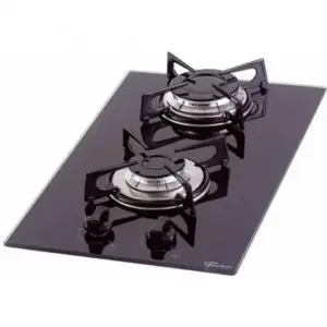 Cooktop a Gás Fischer 2 Bocas Mesa de Vidro Temperado 7726 Cooktop a Gás Fischer 2 Bocas Mesa de Vidro Temperado 7726
