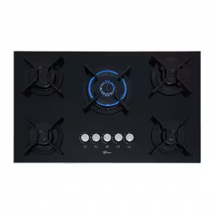 Cooktop a Gás Fischer TC Infinity 5 Bocas Preto Bivolt 26298-57077