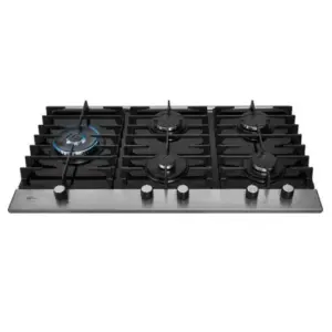 Cooktop a Gás Fischer Platinium 5 Bocas Vidro Preto Tripla Chama Bivolt 33810-92122 Cooktop a Gás Fischer Platinium 5 Bocas Vidro Preto Tripla Chama Bivolt 33810-92122