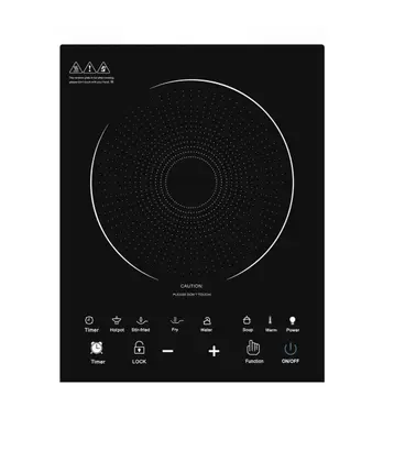 Cooktop de Indução Tienda Online Portátil 1 Boca 1800W Slim Touch