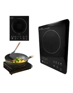 Cooktop de Indução Vijoli Portátil 1 Boca Vidro Slim Touch