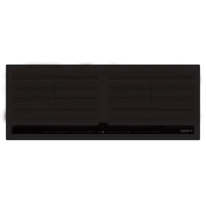 Cooktop de Indução Tramontina Slim Slider Black 4 Zonas 90cm Vidro Preto 4EI