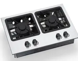 Cooktop Industrial Lider Grill 2 Bocas Queimador Duplo 27×27 em Inox Cooktop Industrial Lider Grill 2 Bocas Queimador Duplo 27×27 em Inox