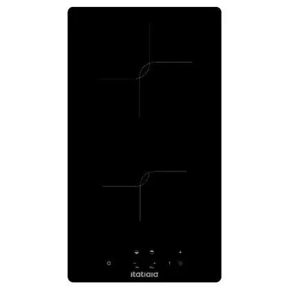 Cooktop a Indução Itatiaia Midi 2 Bocas Vidro Preto 220V CIMID2002