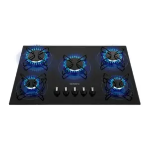 Cooktop a Gás Mondial 5 Bocas CTG-02 Cooktop a Gás Mondial 5 Bocas CTG-02