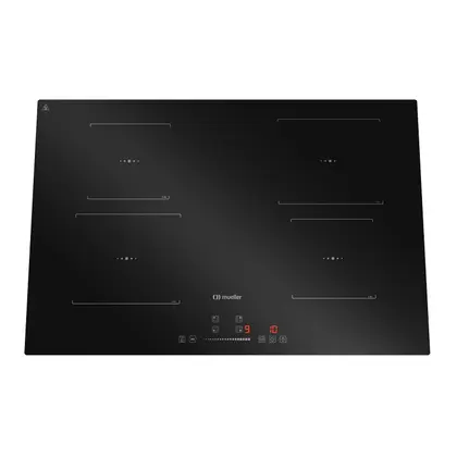Cooktop de Indução Mueller 4 Bocas com Superturbo 220V MCN4BL
